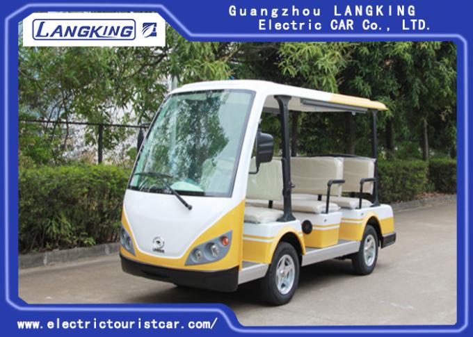 Bus di giro facente un giro turistico elettrico bianco della Cina del bus del carretto di golf di /Yellow 8 Seater mini 0